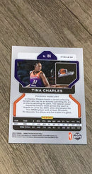 Tina Charles 2022 Panini Prizm WNBA - Green 106 trading card image rear