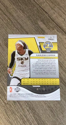 Kahleah Copper 2022 Panini Revolution WNBA - Sunburst 75 trading card image rear