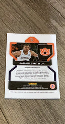 Jabari Smith Jr. 2022 Panini Prizm Draft Picks 50 trading card image rear