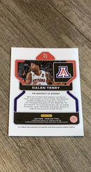 Dalen Terry 2022 Panini Prizm Draft Picks 92 trading card image rear