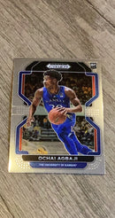 Ochai Agbaji 2022 Panini Prizm Draft Picks 67 trading card image front