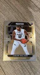 Jabari Walker 2022 Panini Prizm Draft Picks 96 trading card image front