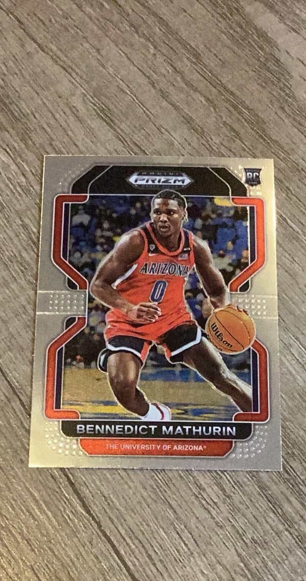 Bennedict Mathurin 2022 Panini Prizm Draft Picks 57 trading card image front
