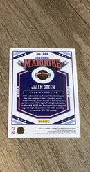 Jalen Green 2021-22 Panini Chronicles Marquee 366 trading card image rear