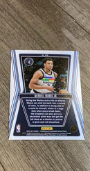 Wendell Moore Jr. 2022-23 Panini Chronicles Marquee 238 trading card image rear