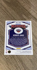 Herbert Jones 2021-22 Panini Chronicles Marquee 343 trading card image rear
