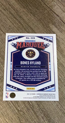 Bones Hyland 2021-22 Panini Chronicles Marquee - Pink 339 trading card image rear