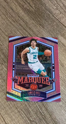 LaMelo Ball 2021-22 Panini Chronicles Marquee - Pink 361 trading card image front
