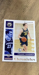 Franz Wagner 2021 Panini Chronicles Draft Picks 9 trading card image front