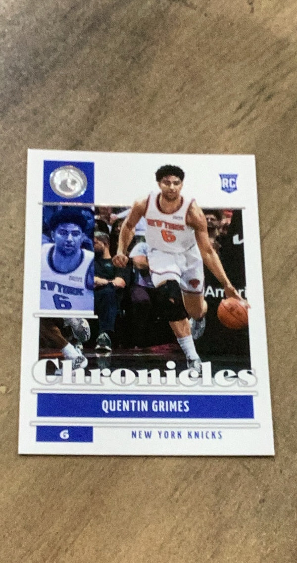 Quentin Grimes 2021-22 Panini Chronicles 32 trading card image front