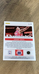 Johnny Davis 2022-23 Panini Chronicles 42 trading card image rear