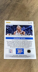 Ousmane Dieng 2022-23 Panini Chronicles 44 trading card image rear