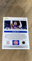 Jaden Ivey 2022-23 Panini Chronicles 36 trading card image rear