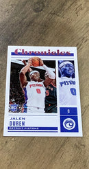 Jalen Duren 2022-23 Panini Chronicles Pink 38 trading card image front