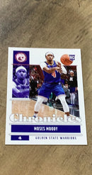 Moses Moody 2021-22 Panini Chronicles 30 trading card image front