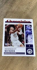Bennedict Mathurin 2022-23 Panini Chronicles Red 47 trading card image front