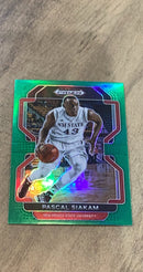 Pascal Siakam 2022 Panini Prizm Draft Picks Green 78 trading card image front