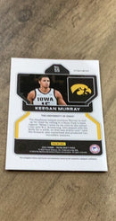 Keegan Murray 2022 Panini Prizm Draft Picks Purple Wave 55 trading card image rear