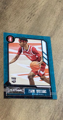 Ziaire Williams 2021 Panini Chronicles Playbook Draft Picks 333 trading card image front