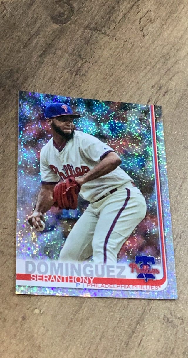 Seranthony Dominguez 2019 Topps Foilboard 127 trading card image front