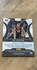 Nicolas Claxton 2019 Panini Prizm Draft Picks Red 31 trading card image rear