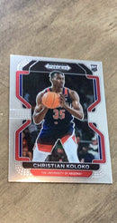 Christian Koloko 2022 Panini Prizm Draft Picks 77 trading card image front
