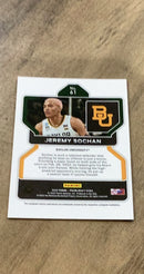 Jeremy Sochan 2022 Panini Prizm Draft Picks 61 trading card image rear