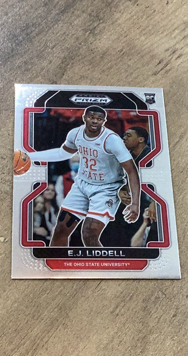 E.J. Liddell 2022 Panini Prizm Draft Picks 74 trading card image front