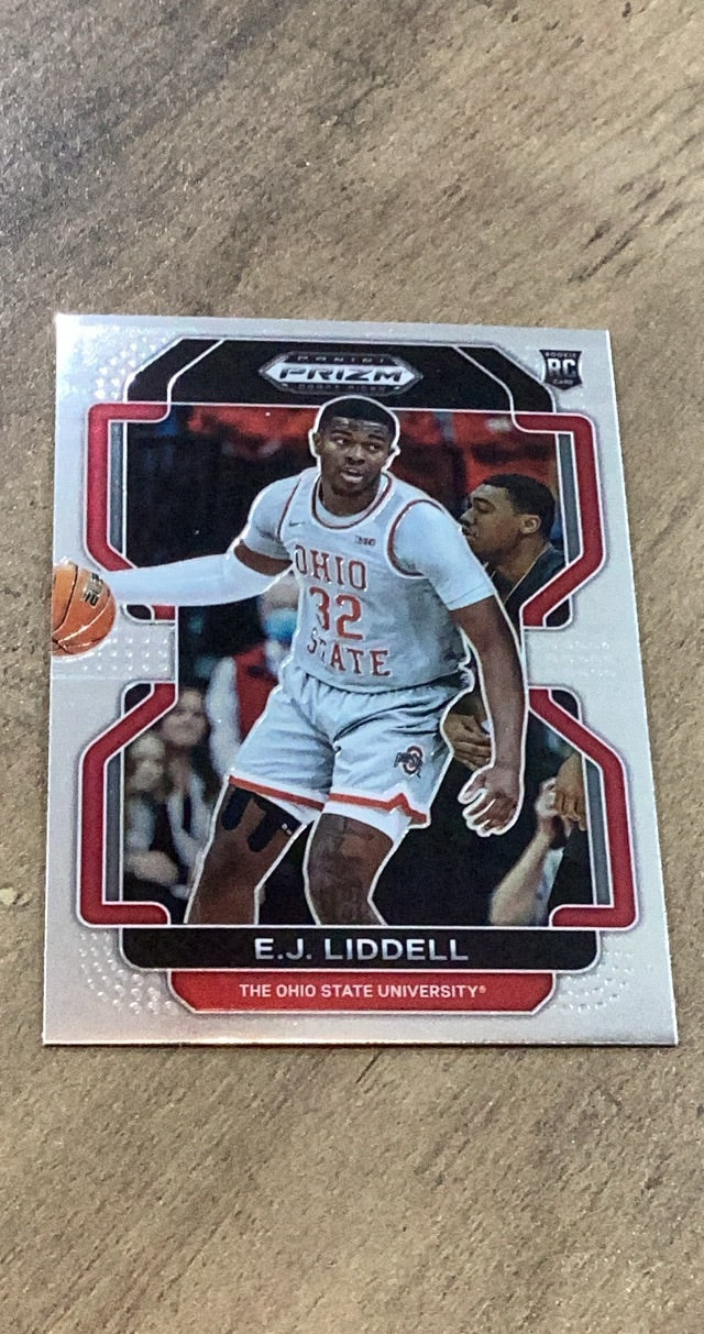 E.J. Liddell 2022 Panini Prizm Draft Picks 74 trading card image front