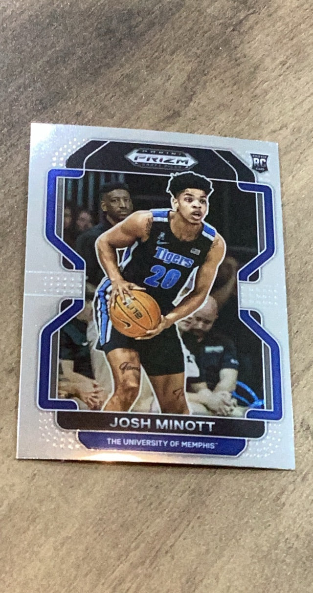 Josh Minott 2022 Panini Prizm Draft Picks 94 trading card image front