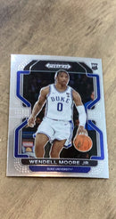 Wendell Moore Jr. 2022 Panini Prizm Draft Picks 76 trading card image front