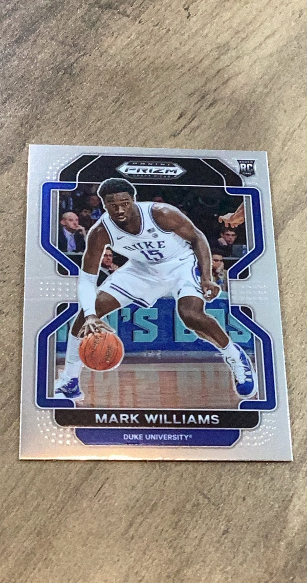 Mark Williams 2022 Panini Prizm Draft Picks 62 trading card image front