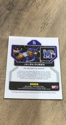 Jalen Duren 2022 Panini Prizm Draft Picks 58 trading card image rear
