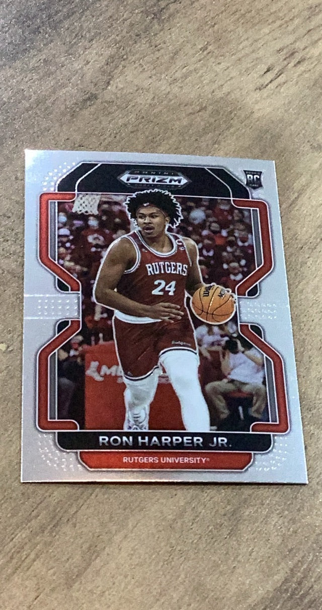 Ron Harper Jr. 2022 Panini Prizm Draft Picks 100 trading card image front