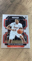 Bryce McGowens 2022 Panini Prizm Draft Picks 81 trading card image front