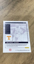 Jaden Springer 2021 Panini Chronicles Luminance Draft Picks 95 trading card image rear