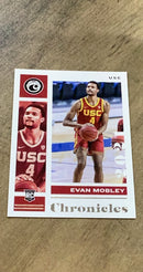 Evan Mobley 2021 Panini Chronicles Draft Picks 2 trading card image front