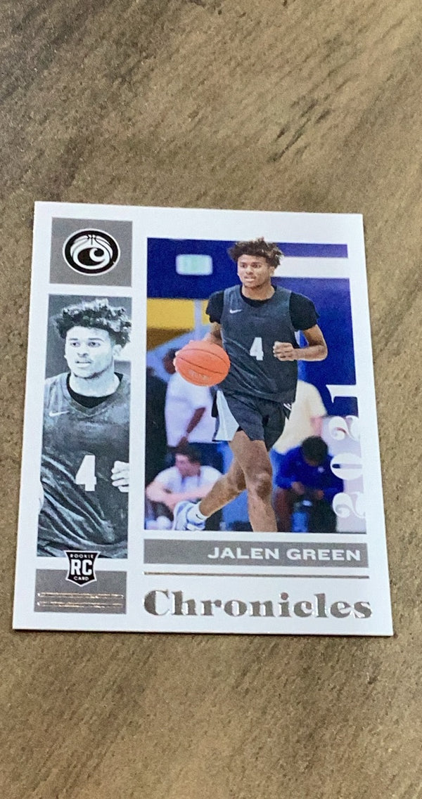 Jalen Green 2021 Panini Chronicles Draft Picks 4 trading card image front
