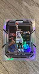 Karl Malone 2022 Prizm Prizms Silver 284 trading card image front