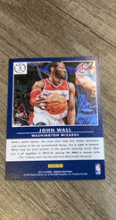 John Wall 2014 Donruss Production Line Assists 3 trading card image rear