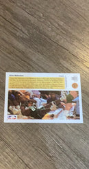 Alvin Robertson 1991 Upper Deck Award Winner AW2 trading card image rear