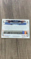 Tom Brady 2014 Topps Chrome 62 trading card image rear