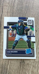 Cal Raleigh 2022 Donruss Optic 39 trading card image front