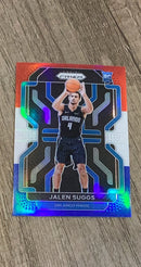 Jalen Suggs 2021-22 Panini Prizm Red White and Blue 314 trading card image front