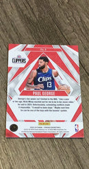 Paul George 2023-24 Panini Phoenix Paragon 5 trading card image rear