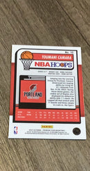 Toumani Camara 2023-24 Hoops Premium Stock Premium 10 trading card image rear