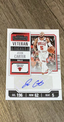 Jevon Carter 2023-24 Panini Contenders Veteran Season Ticket Retail VTR-JCB trading card image front
