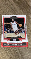 James Harden 2023-24 Panini Contenders Game Night Ticket 1 trading card image front