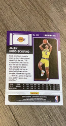Jalen Hood-Schifino 2023-24 Panini Contenders 83 trading card image rear
