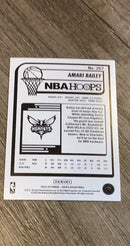 Amari Bailey 2023-24 Hoops 267 trading card image rear